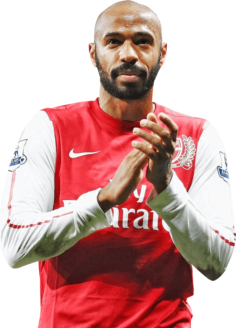 Thierry Henry Arsenal football render - FootyRenders