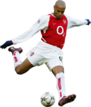 Thierry Henry football render