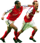 Thierry Henry & Fredrik Ljungberg football render