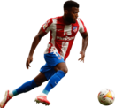 Thomas Lemar football render