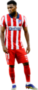 Thomas Lemar football render