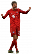 Thomas Muller football render