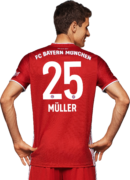 Thomas Muller football render