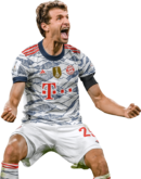 Thomas Müller football render