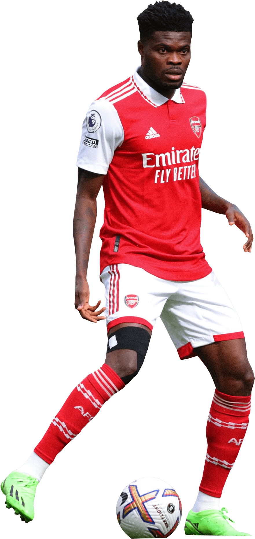 Thomas Partey Arsenal Football Render Footyrenders