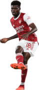 Thomas Partey football render