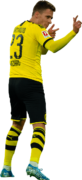 Thorgan Hazard football render