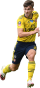 Kieran Tierney football render