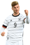 Timo Werner football render