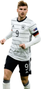 Timo Werner football render