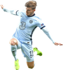 Timo Werner football render