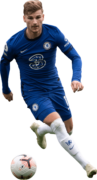 Timo Werner football render