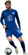 Timo Werner football render