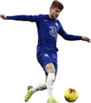 Timo Werner football render