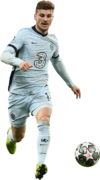 Timo Werner football render