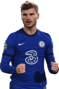 Timo Werner football render