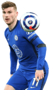 Timo Werner football render