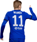 Timo Werner football render