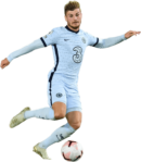 Timo Werner football render