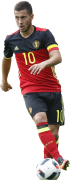 Eden Hazard football render