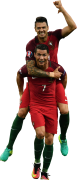 Cristiano Ronaldo & José Fonte football render