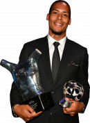 Virgil van Dijk football render