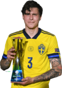 Victor Nilsson Lindelöf football render