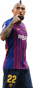 Arturo Vidal football render