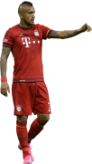 Arturo Vidal football render