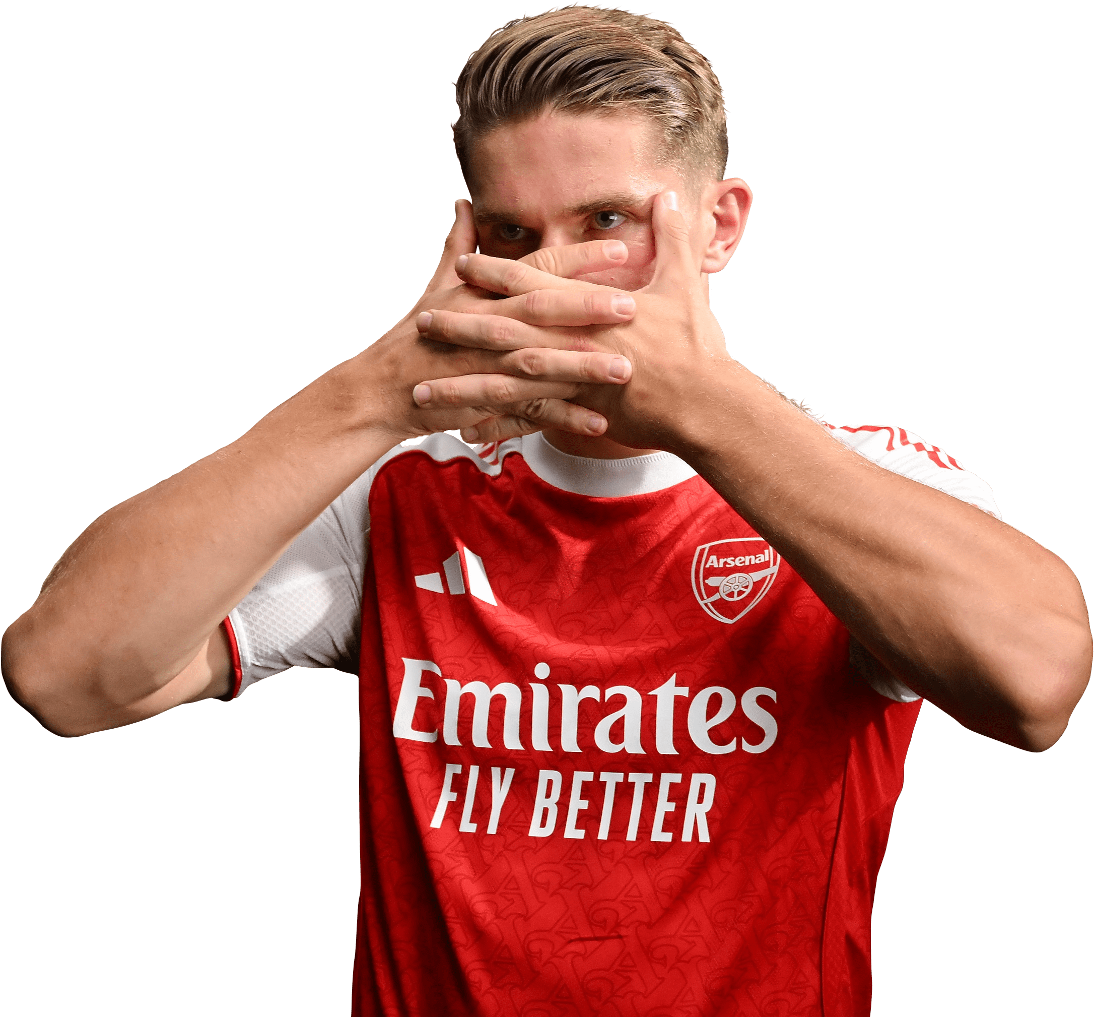 Viktor Gyökeres Arsenal football render - FootyRenders