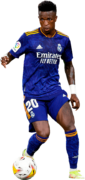 Vinicius Junior football render