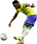 Vinicius Junior football render