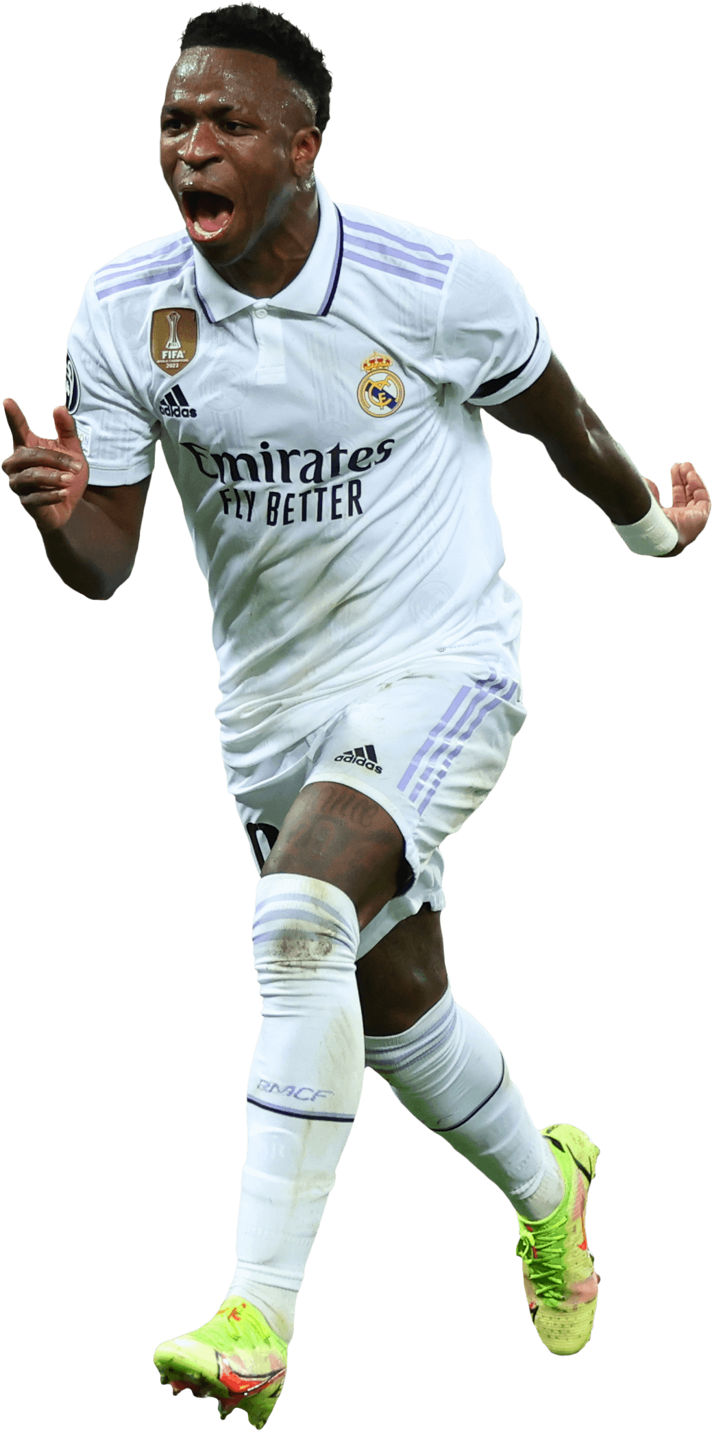 Vinícius Júnior Real Madrid football render FootyRenders