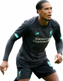 Virgil van Dijk football render