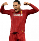 Virgil van Dijk football render