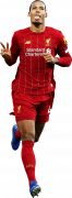 Virgil van Dijk football render