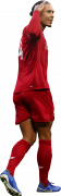 Virgil van Dijk football render