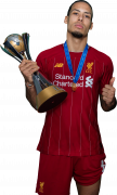 Virgil van Dijk football render