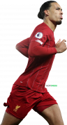 Virgil van Dijk football render