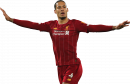 Virgil van Dijk football render