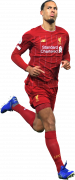 Virgil van Dijk football render