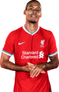 Virgil van Dijk football render