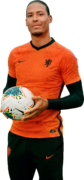 Virgil Van Dijk football render