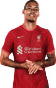 Virgil van Dijk football render