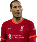 Virgil van Dijk football render