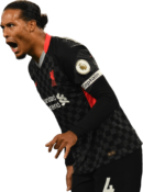 Virgil van Dijk football render