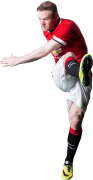 Wayne Rooney football render