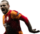Wesley Sneijder football render