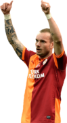 Wesley Sneijder football render