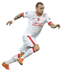 Wesley Sneijder football render